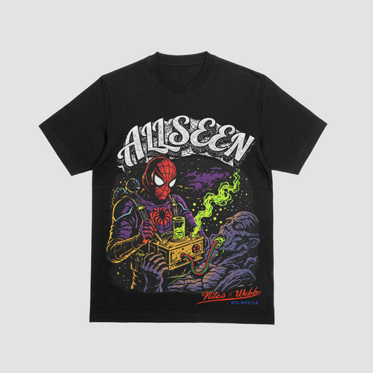 ALLSEEN X NITO'S WEBB  Spider-Alien T-shirt